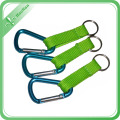 Factory Custom Promotional Aluminum Sport Carabiner Keychain